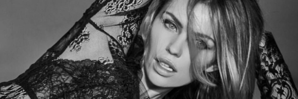 Abbey Clancy banner