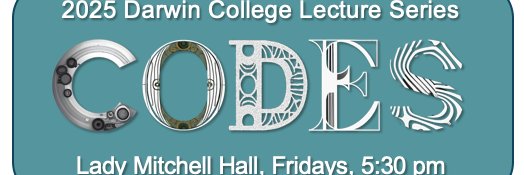 DarwinCollegeLecture's banner