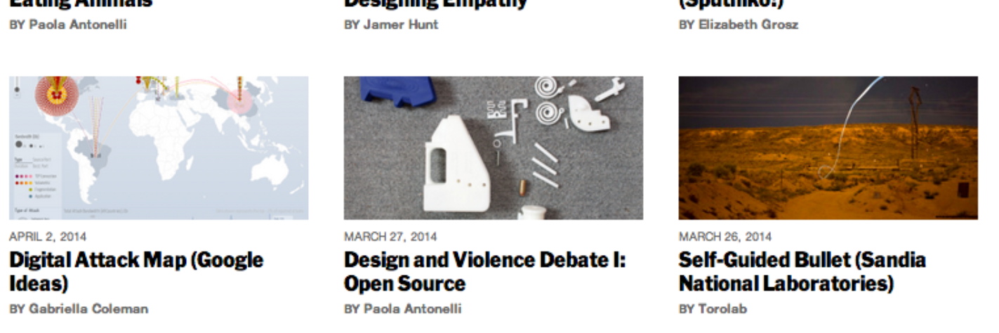 Design and Violence banner