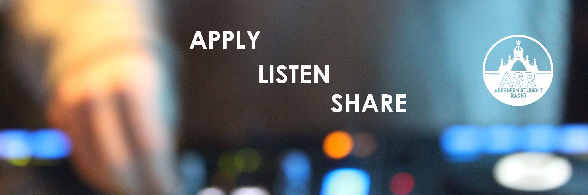 Aberdeen Student Radio banner