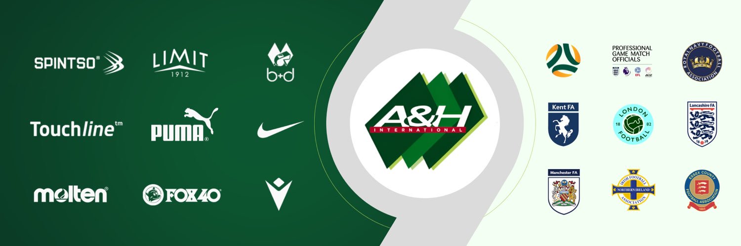 A&H International - Referee Kit & Equipment banner