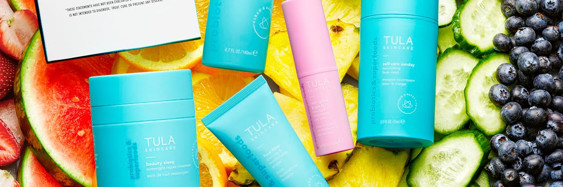 TULA Skincare banner