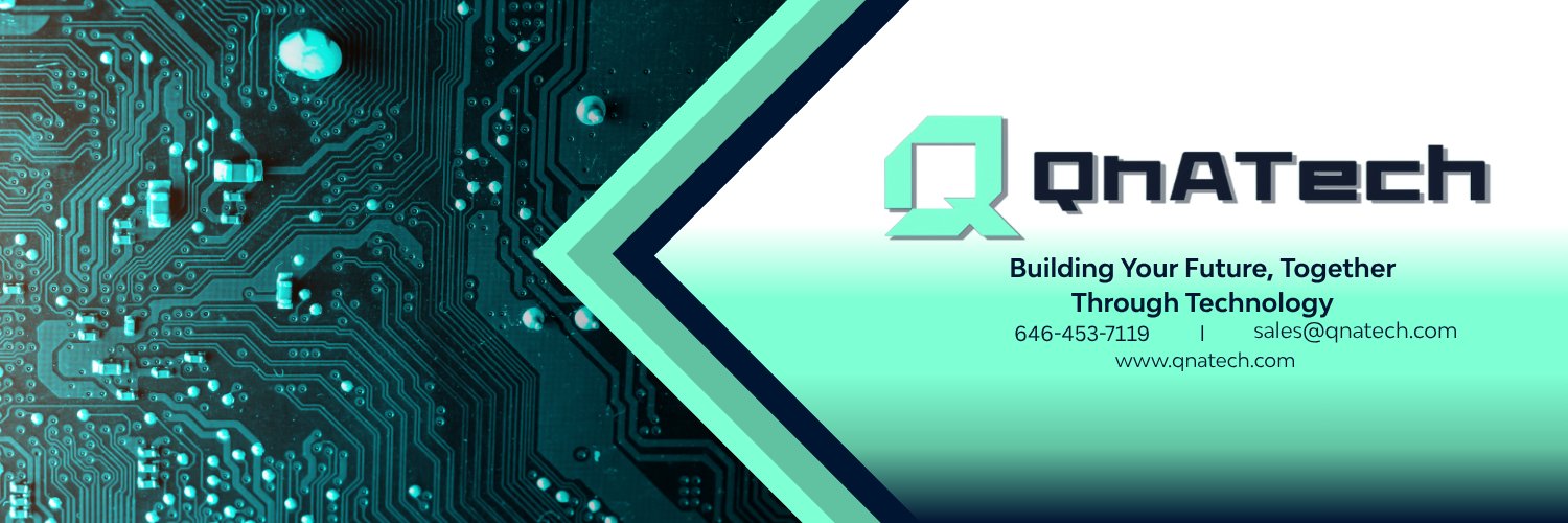 QnATech's profile banner image