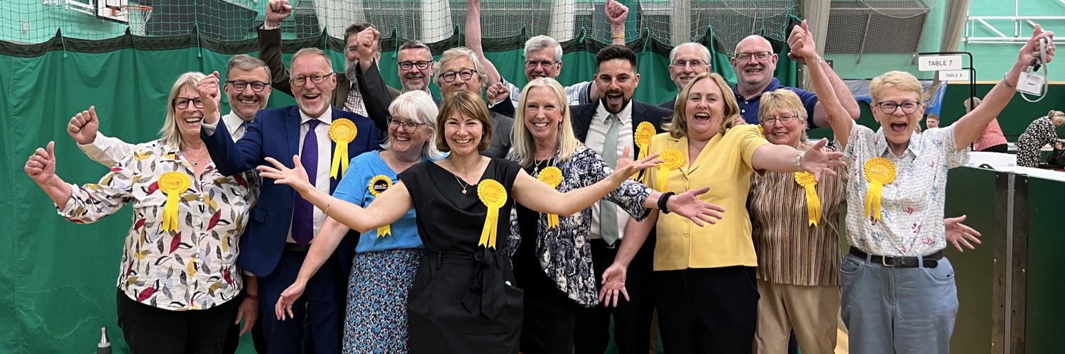 Gloucestershire Lib Dems 🔶 banner