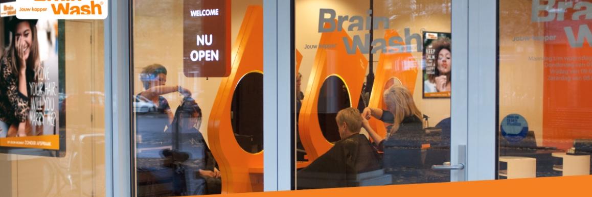 BrainWash kappers banner