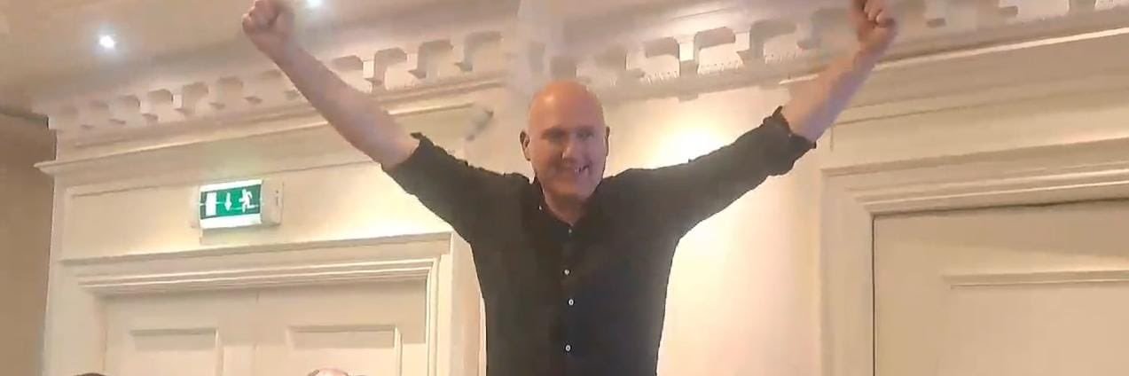 Eddie Mitchell banner