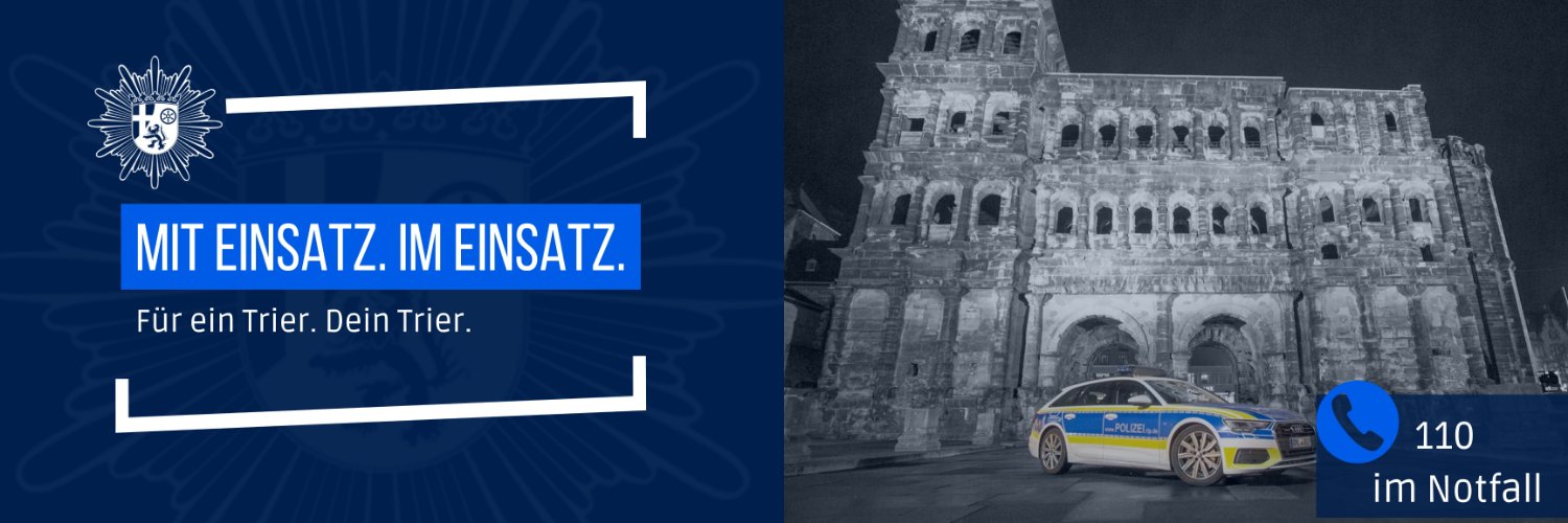 Polizei Trier banner