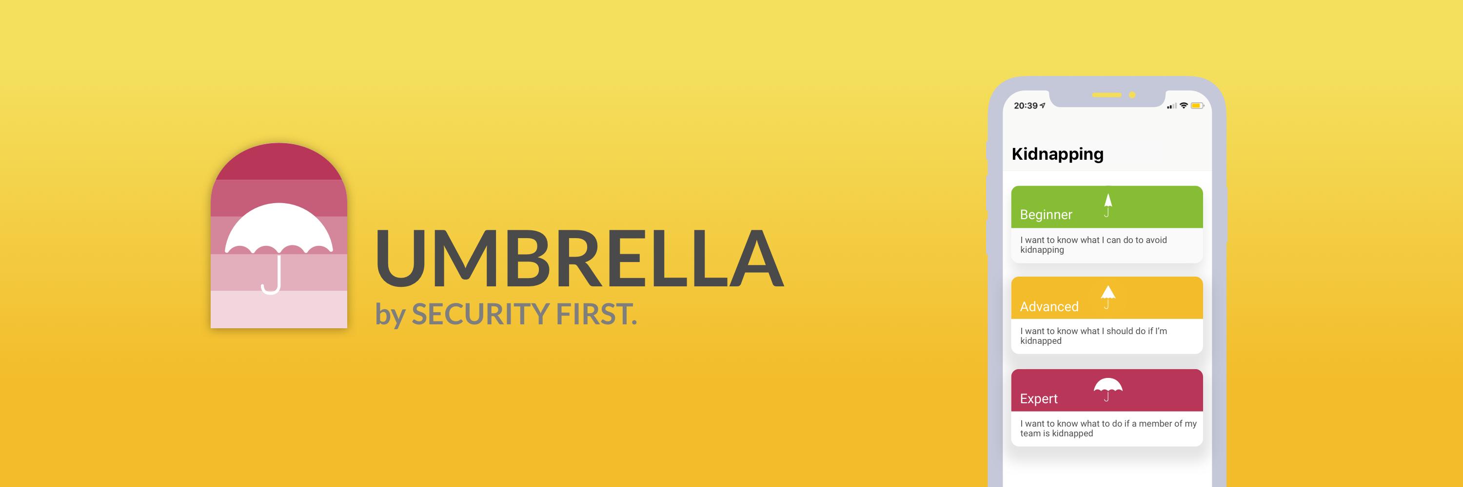 SECURITY FIRST. banner