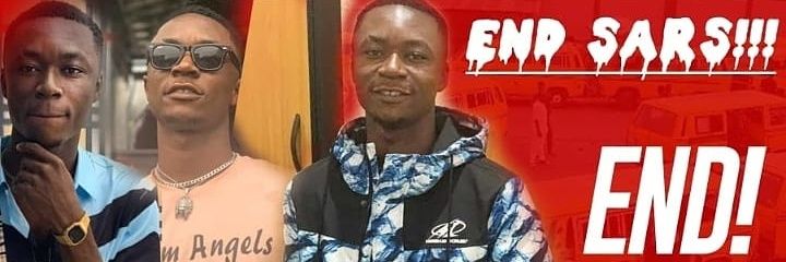 #EndSARS #justiceforsleek banner