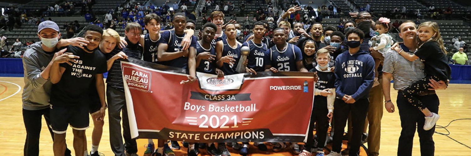 St. Andrew’s Saints Basketball banner