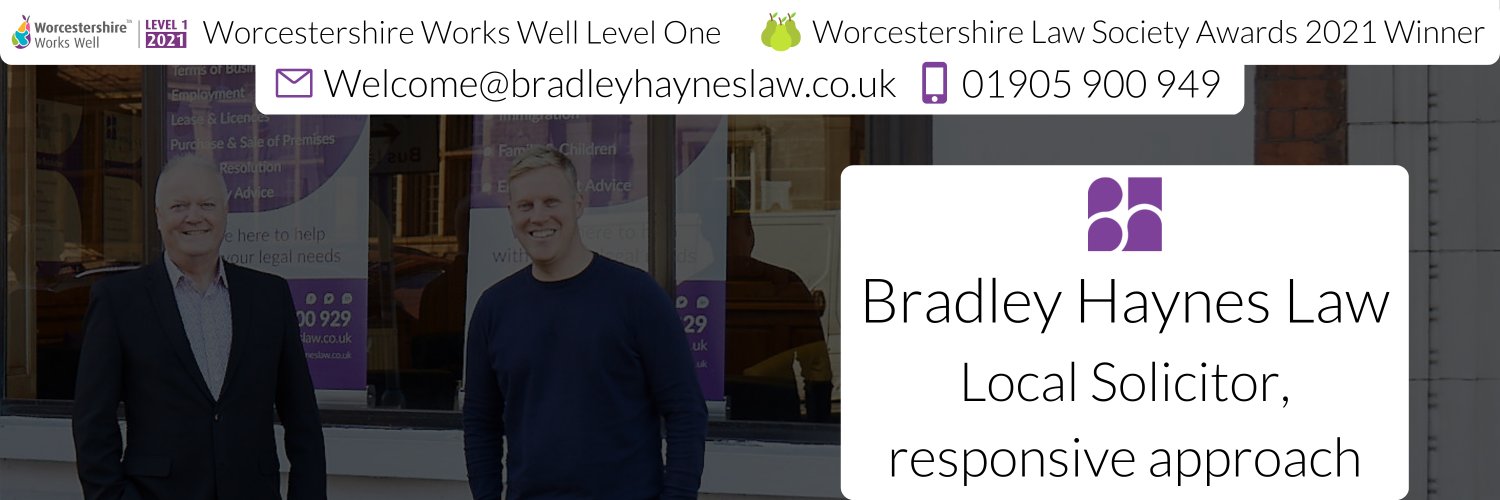 Bradley Haynes Law banner