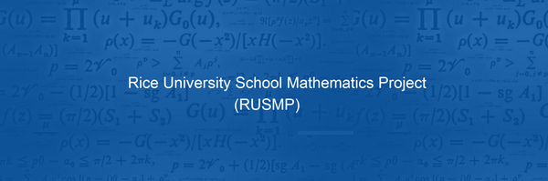 RiceUSMP Profile Banner