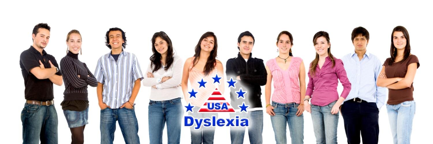 Dyslexia @dyslexics banner