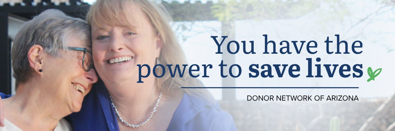 DonorNetworkAZ's profile banner image