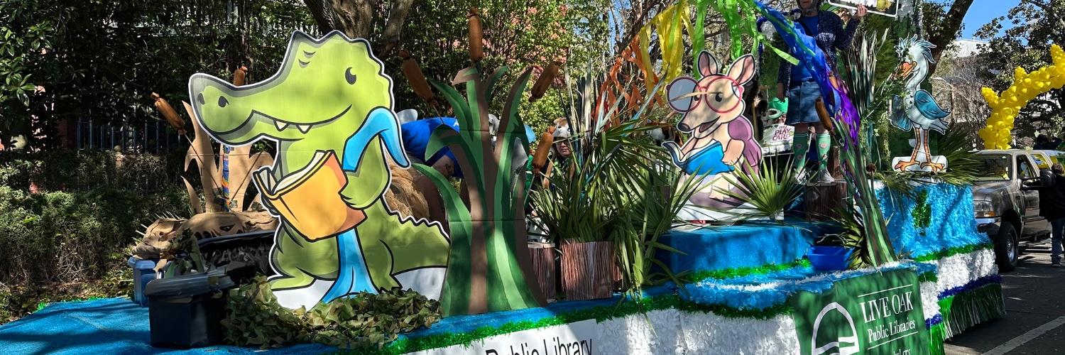 Live Oak Public Libraries banner