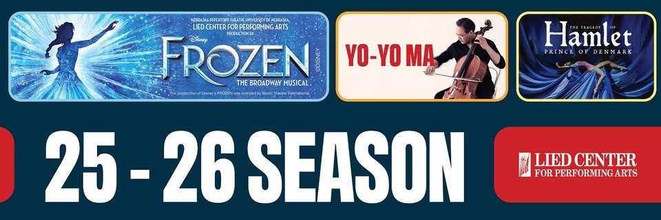 Lied Center banner