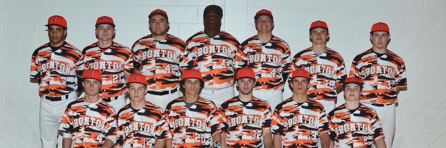 Ironton Baseball banner
