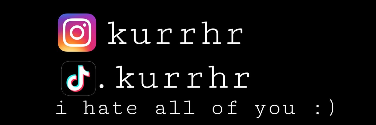 kurrhr's profile banner image