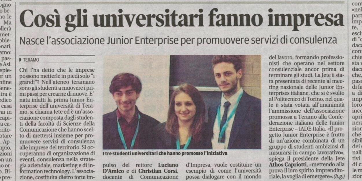 JETE Teramo banner