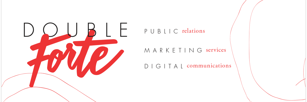 Double Forte PR banner