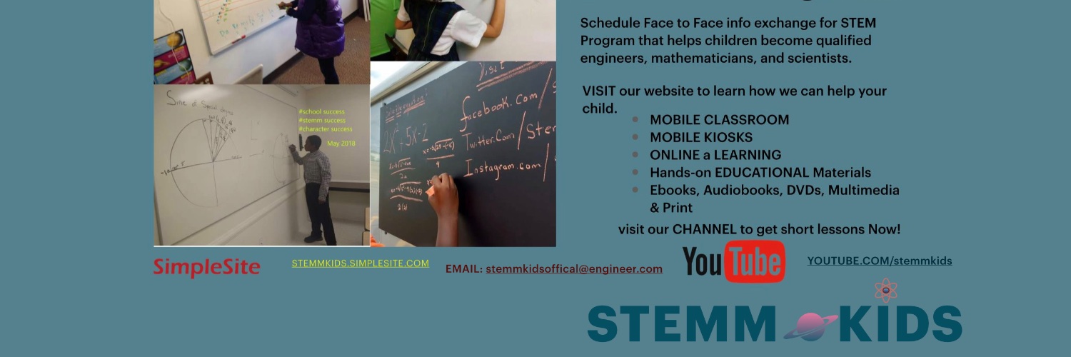 STEMM KIDS banner