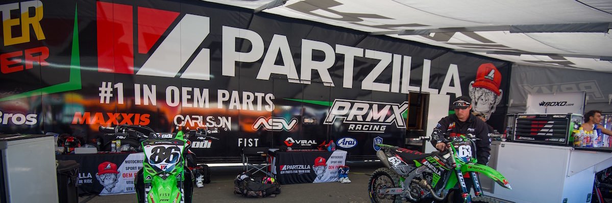 Partzilla blaster prmx racing banner
