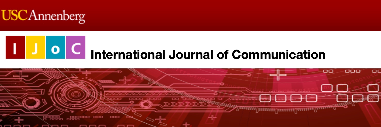 International Journal of Communication (@IJoC_USC) / Posts / X