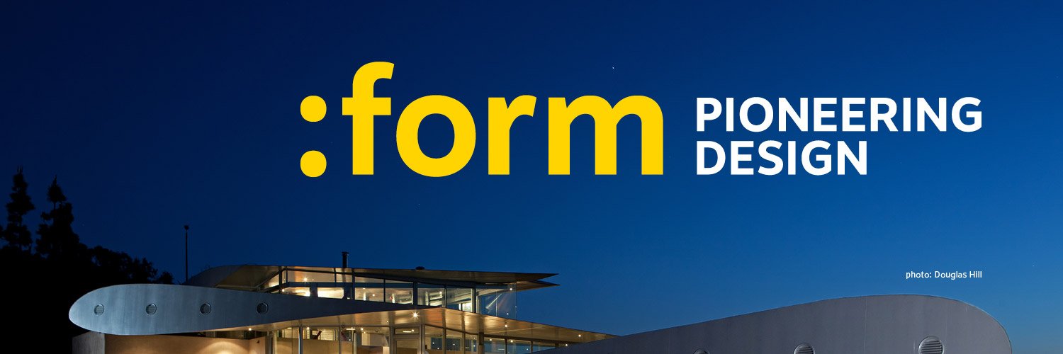 FORM pioneering design banner