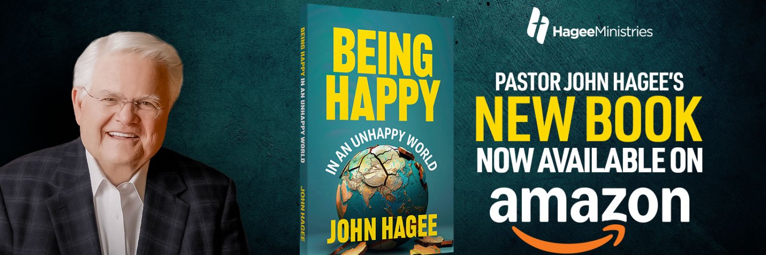 Pastor John Hagee's banner