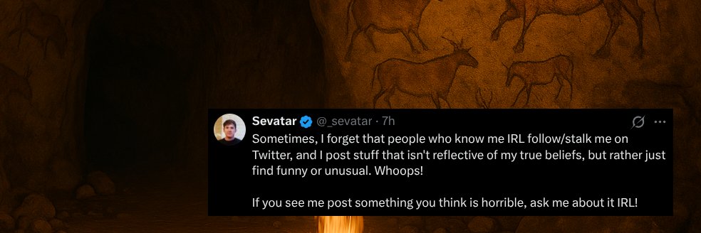 Sevatar — 'SEEK HARDSHIP' Arc banner