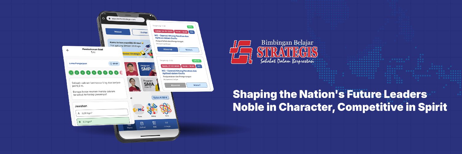 BimbelSTRATEGIS's profile banner image