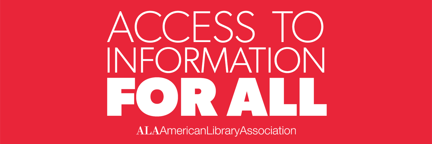 American Library Association's banner