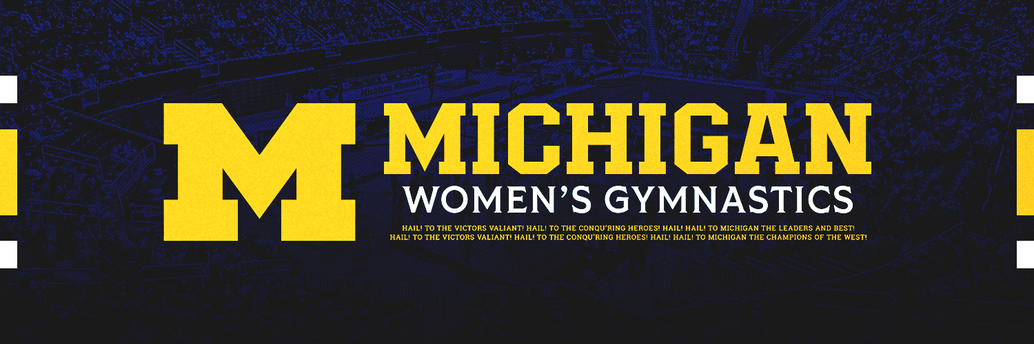 Michigan Women’s Gymnastics banner