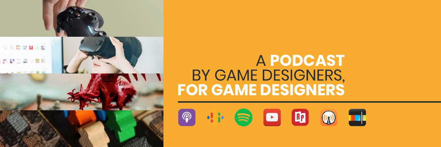 Game Design Podcast banner