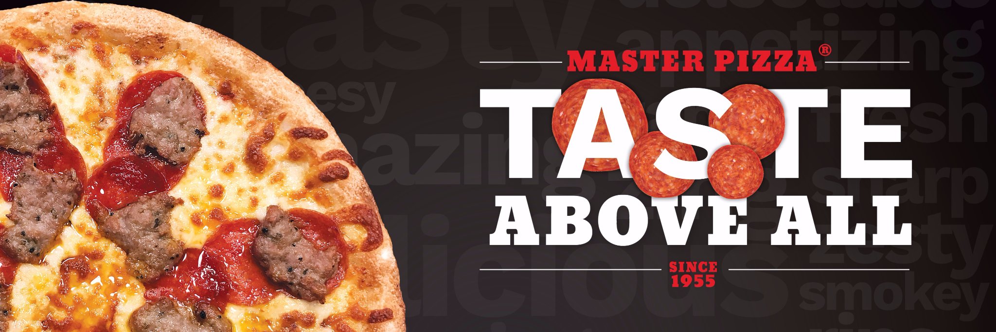 Master Pizza banner