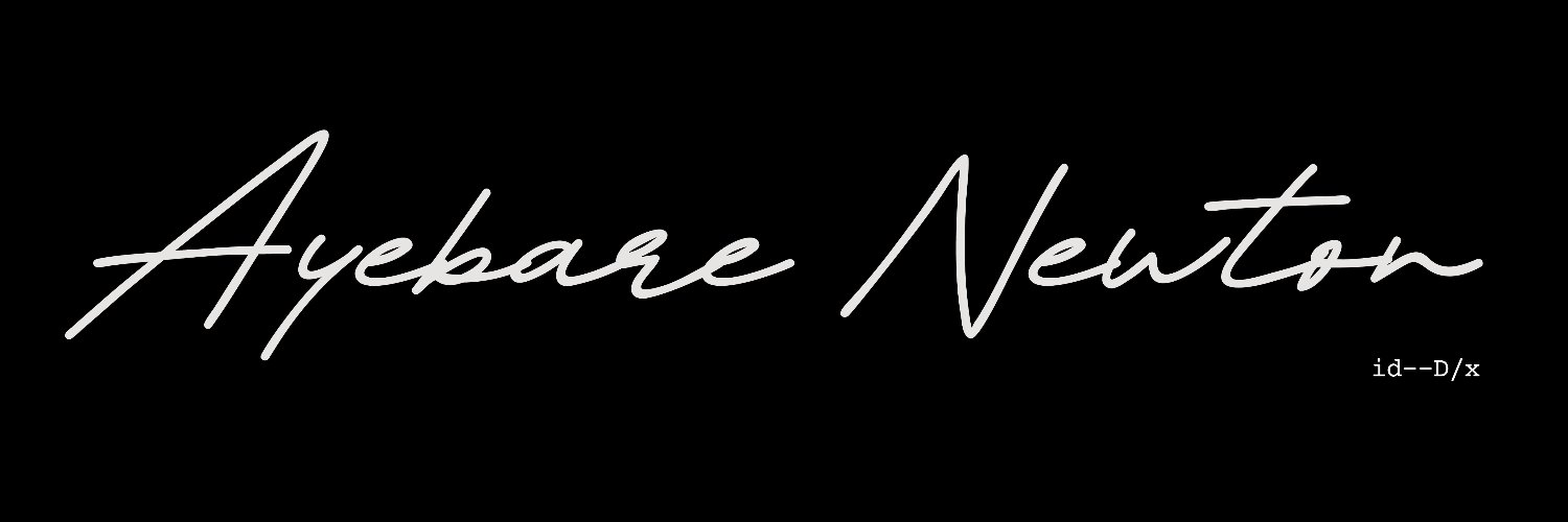NEWTON AYEBARE banner