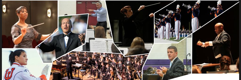 National Band Association banner