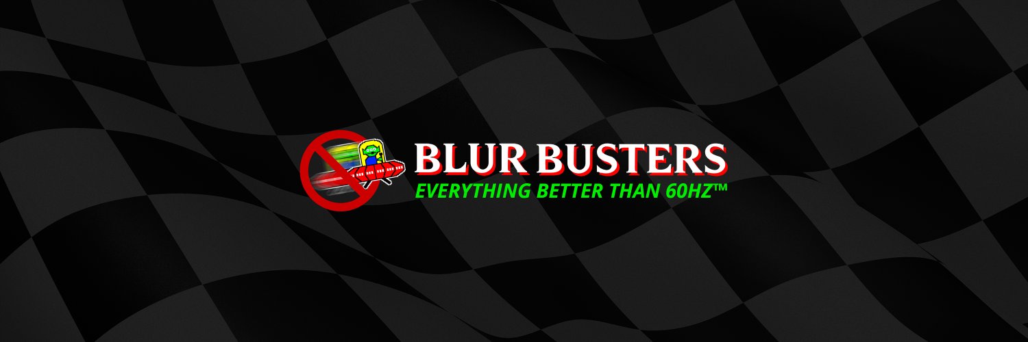BlurBusters's profile banner image