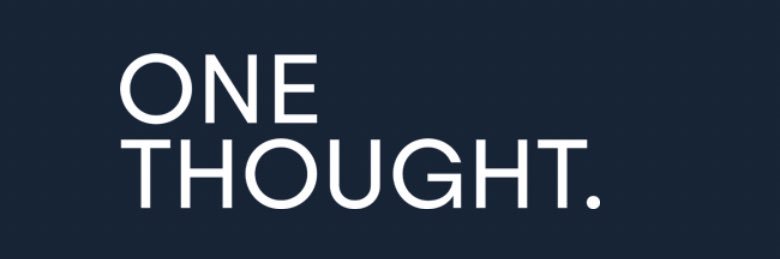 One Thought banner