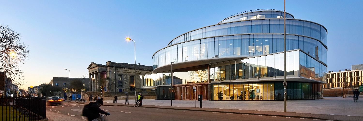 Blavatnik School of Government's banner