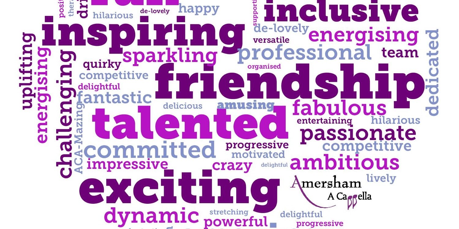 Amersham A Cappella banner