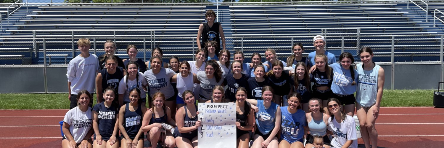 Prospect Cheer banner