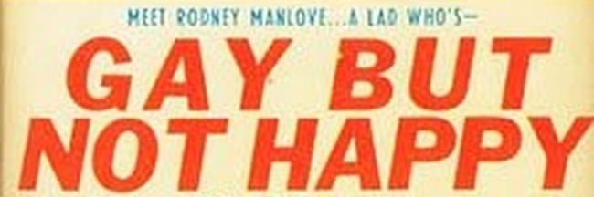 disco-leaning gay man banner