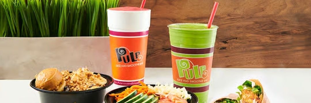 Pulp Juice And Smoothie Bar banner