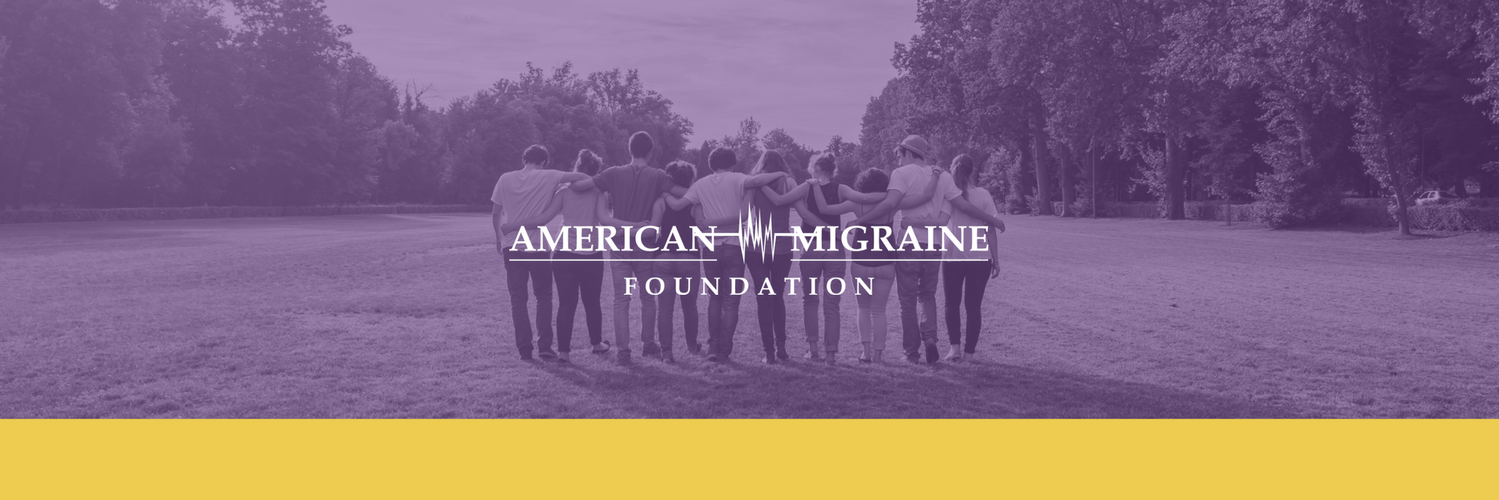 American Migraine Foundation banner