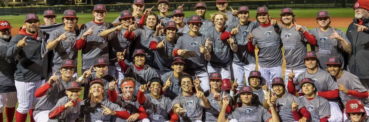 Mater Dei Baseball banner