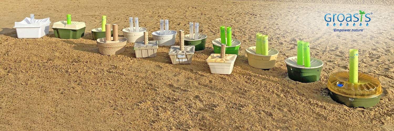 Groasis Ecological Water Saving Technology banner