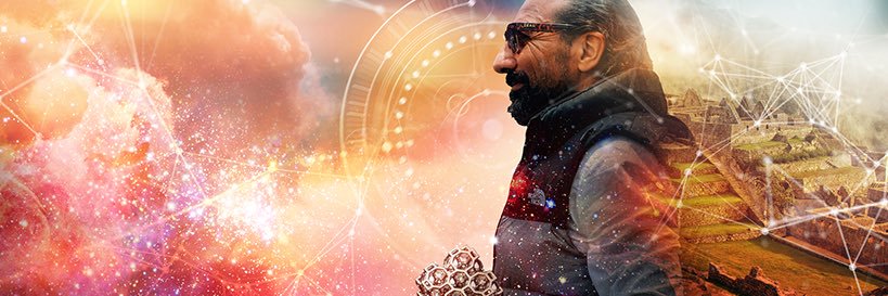 Nassim Haramein's banner