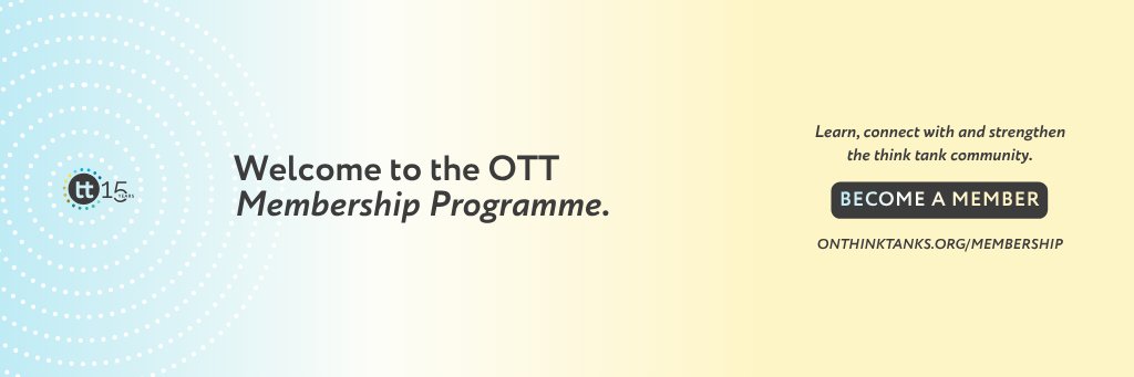 onthinktanks's profile banner image