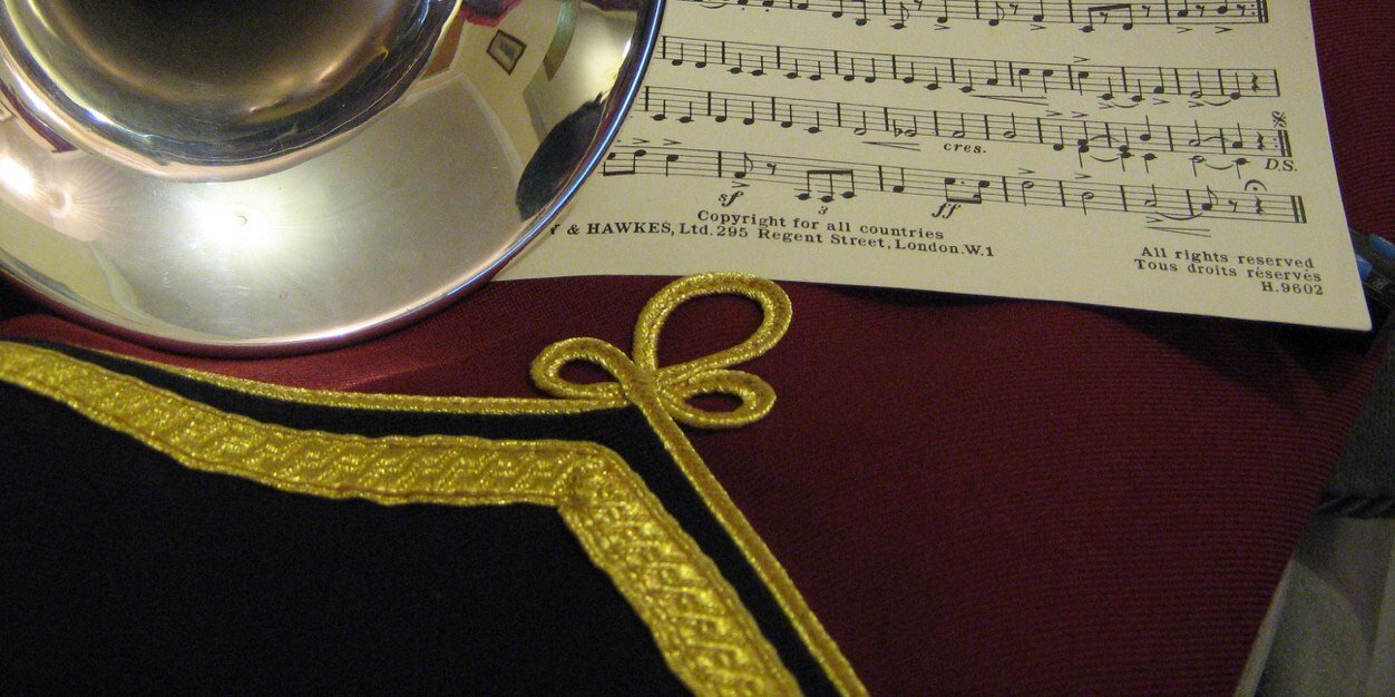 Marshside Brass Band banner